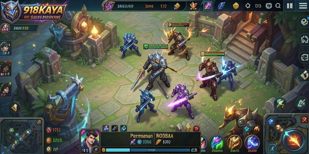 Tangkapan layar gameplay <strong>918KAYA</strong> yang seru dan intens.