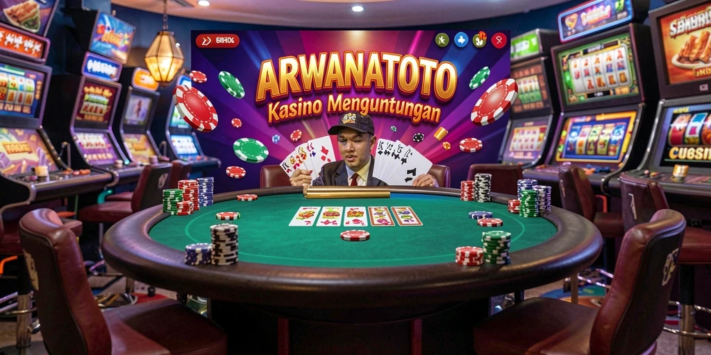 Tampilan menarik dari ARWANATOTO dengan permainan kasino yang seru.