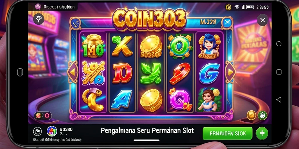 Screenshot menampilkan gameplay Slot yang menarik dan dinamis.
