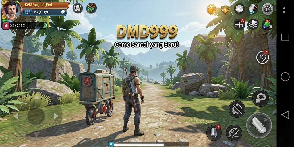 Tampilan DMD999 dengan gameplay yang menyenangkan dan interaktif.