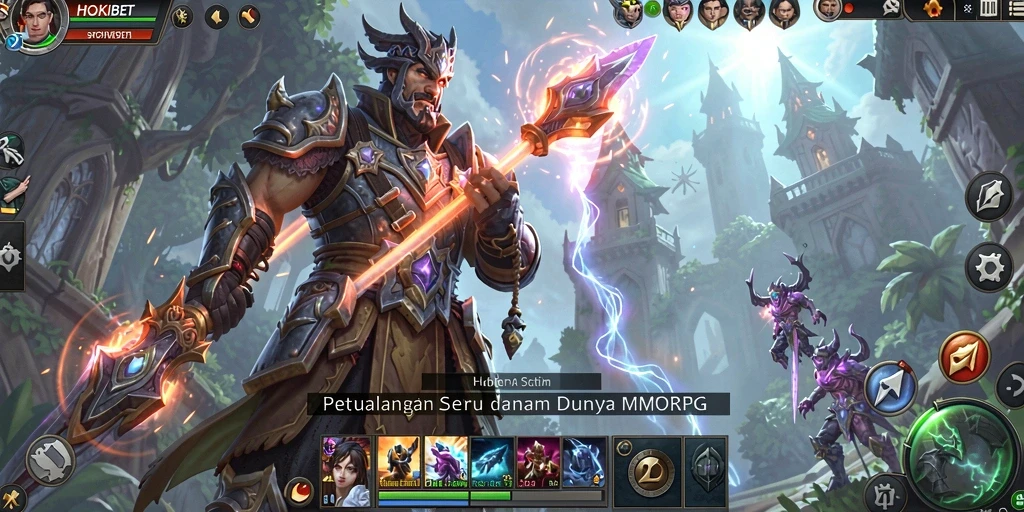Tangkap momen seru gameplay HOKIBET dengan pemain bertempur di dunia terbuka.
