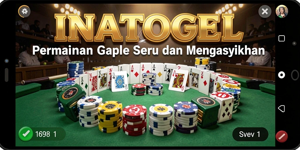 Tampilan gameplay seru dari INATOGEL yang penuh strategi.