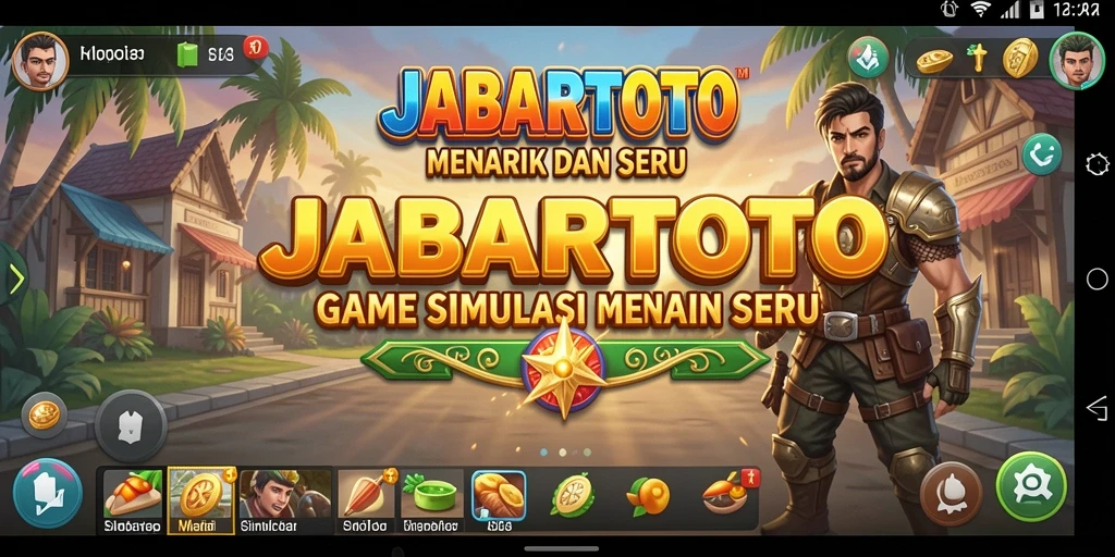 Tampilan gameplay menarik dari JABARTOTO yang menunjukkan berbagai fitur permainan.