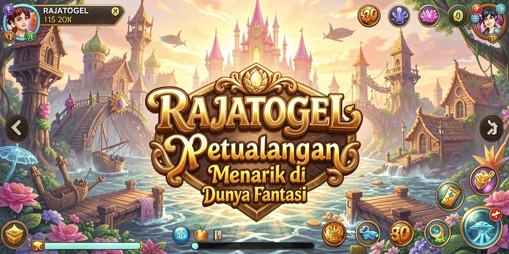 Tampilan gameplay seru dan menakjubkan di RAJATOGEL.