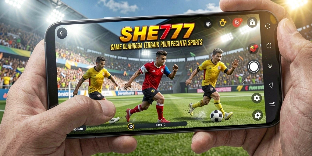 Gameplay SHE777 menunjukkan aksi olahraga yang intens dan grafis yang memukau.