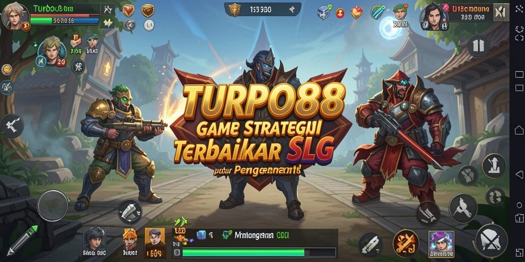Tangkapan layar TURBO88 menampilkan aksi strategis yang mendebarkan.