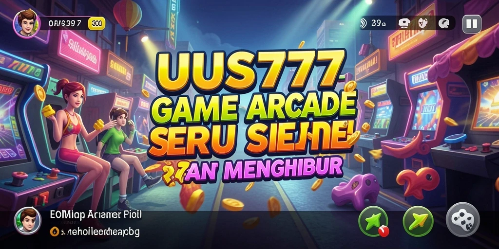 Tampilan gameplay UUS777 yang penuh warna dan seru.